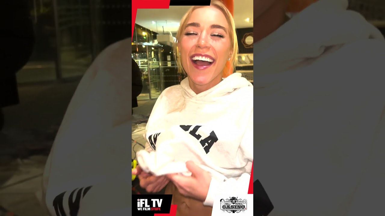 Elle Brooke RIPPED ahead of AJ Bunker fight 🔥