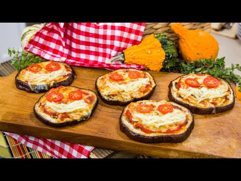 Video: Eggplant Mini Pizza - Step By Step Recipe With Photo