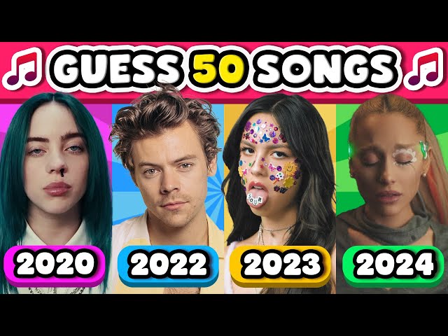 GUESS THE SONG: From 2020 to 2024 🎤🎶 | Music Quiz Challenge class=