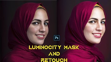 Luminosity Mask and Retouch Photo | luminosity Mask | photoshop 2021| #shorts