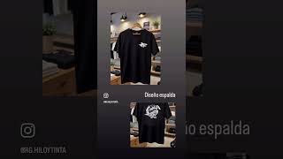 Polera perdonalizada con vinilo textil #youtubeshorts #youtube #viral #parati #vinilotextil