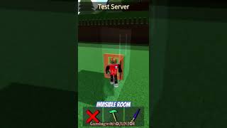 I finally got my hands on the test server #roblox #shorts