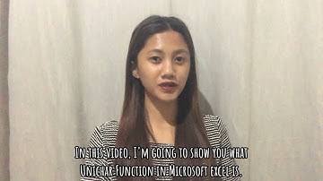 Unichar Function in Microsoft Excel