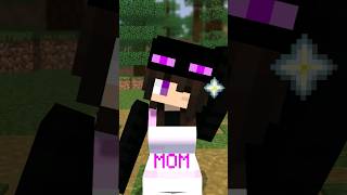 My Mom Is A Superhero In Natural Disasters Ender Girl - Minecraft Animation 
