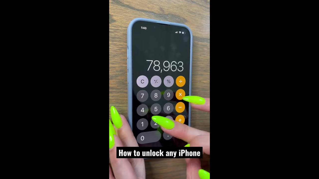 How To Unlock Any Phone Shorts