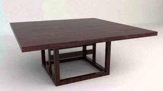 dining table 3D model from CGTrader.com