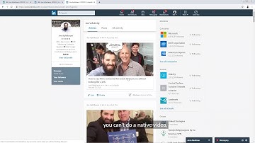 Evyrgreen Networking - What is the best way to share a video on LinkedIn?