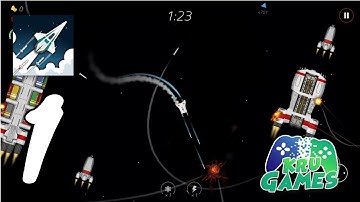 2 Minutes in Space: Missiles! Gameplay #1 All Levels (Android, IOS)