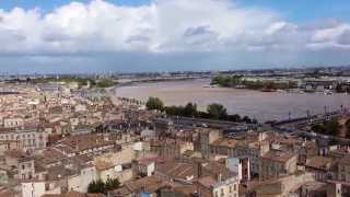 Bordeaux von oben - Bordeaux vue panoramique - Bordeaux panoramic vue