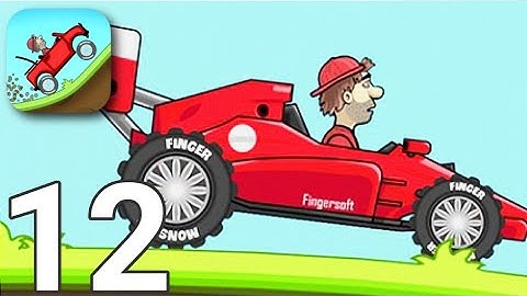 Hill Climb Racing - Gameplay Walkthrough Part 12 - Race Car (ios, Android)