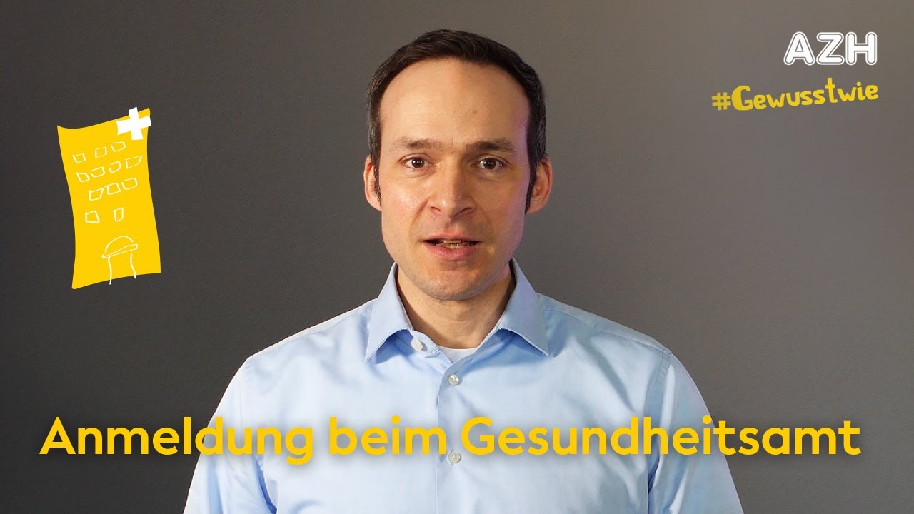 Sind Läuse Meldepflichtig Beim Gesundheitsamt #gewusstwie: Anmeldung beim Gesundheitsamt - YouTube