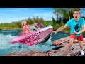 THIS is HOW I CRASHED CARTER SHARER's mini JET BOAT...