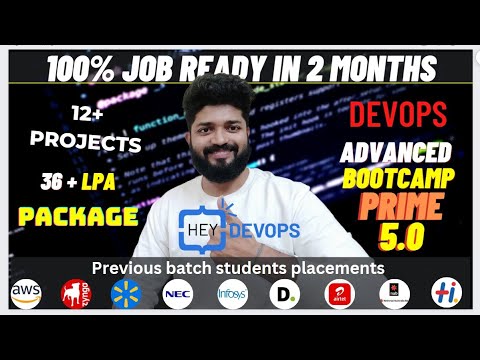 Get Hired by Top Product Companies in 2 Months🔥|Zero top Hero Bootcamp On DevOps & Cloud|Prime 5.0🔥
