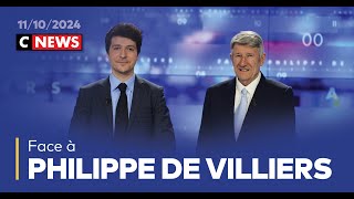 Face À Philippe De Villiers 11 Octobre 2024 Cnews