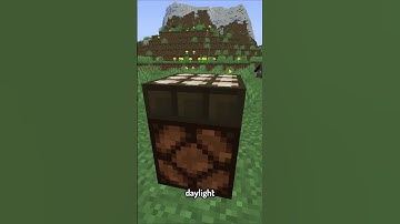 How to Build an Automatic Street Lamp in Minecraft