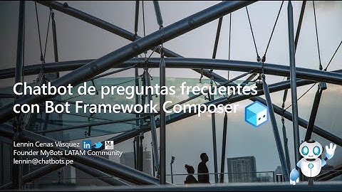Chatbot de preguntas frecuentes con Bot Framework Composer