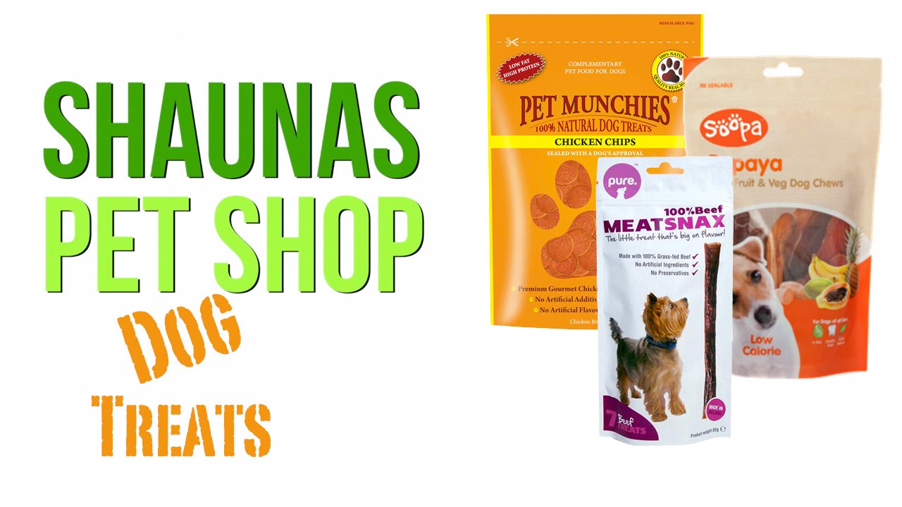 Shaunas Pet Shop Dog Treats YouTube