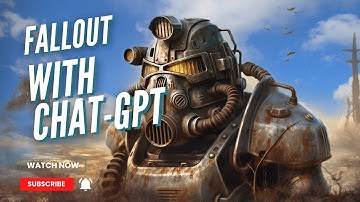 Playing a Fallout Pen and Paper RPG with GPT-4 and Midjourney