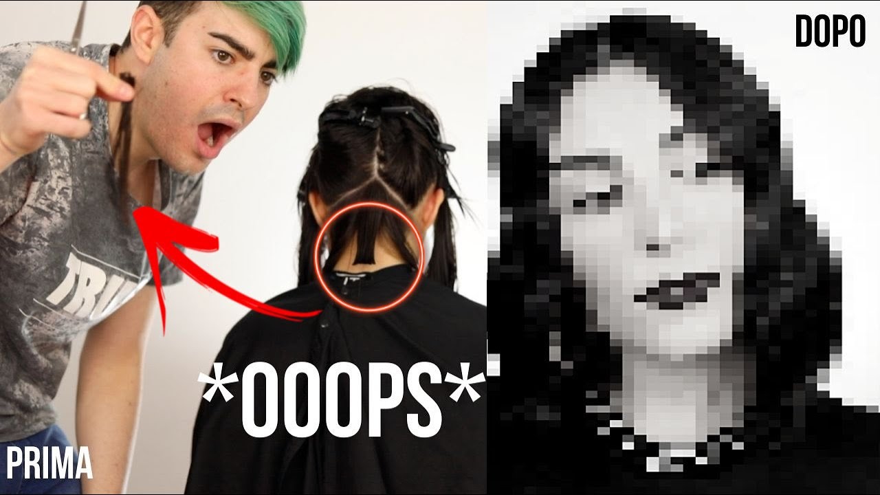 TRASFORMO I CAPELLI DELLA MIA AMICA (TAGLIO + COLORE) !!! EP 3 || NIKOOOLASH