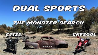 Dual Sports Search For the Monster Hill Climb #honda #crf300l #cct125