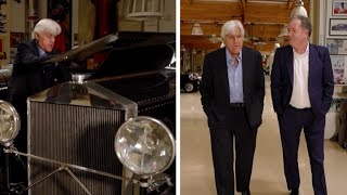 Jay Lenos Garage Piers Morgan Shows Leno His Car After Taking Tour