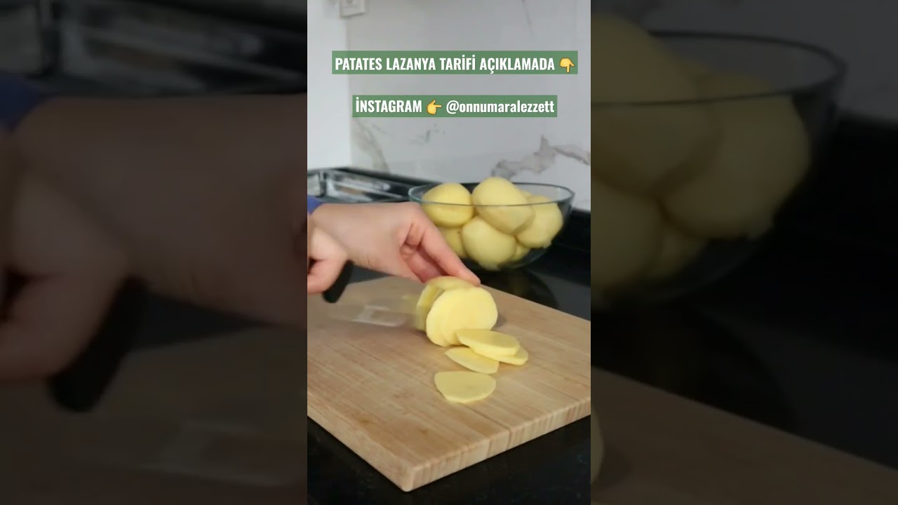 PATATES LAZANYA TARİFİ | KOLAY VE LEZZETLİ ANA YEMEK ????