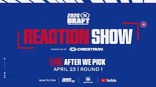 🔴 LIVE: Giants 2026 Draft Reaction Show | Pick #10 - Francis Mauigoa OL Miami