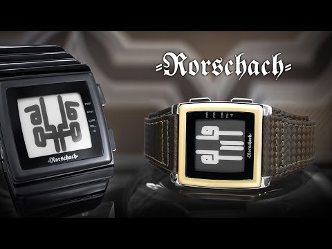 Kisai Rorschach ePaper Watch Design from Tokyoflash Japan