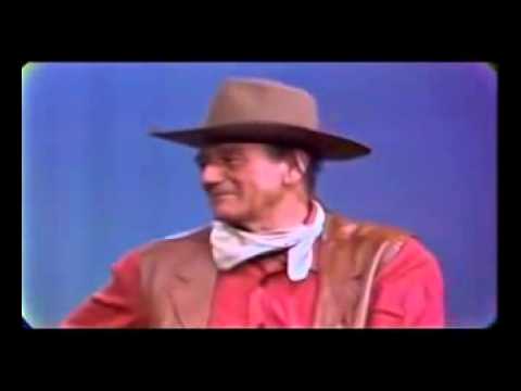 John Wayne and Dean Martin on values