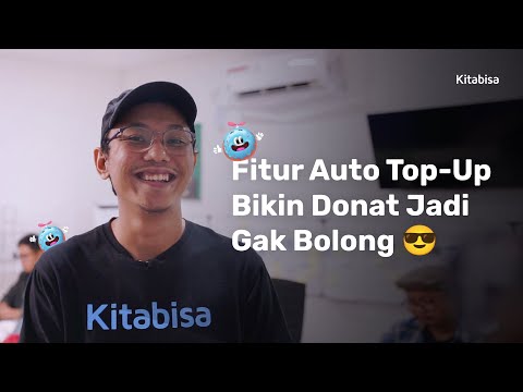 Pakai Fitur Auto Top-Up, Donasi Jalan Terus Tanpa Putus | Tutorial Pakai Fitur Auto Top-Up