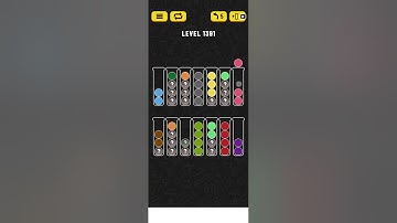 Ball sort puzzle level 1391 #walkthrough #ballsortpuzzlewalkthrough #ballsortpuzzleanswer