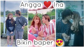 Kumpulan Video Tik tok Angga dan Ina Romantis Bikin baper 😍
