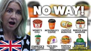 BRITS React to Every Fast Food Scandal that Shocked America