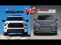 2026 Toyota Grand Highlander Vs 2026 Toyota Sequoia Big SUV Showdown