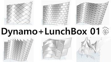Revit DYNAMO Lunchbox 01 Refinery tutorial 004 geometry 제너레이티브 디자인 다이나모 교육