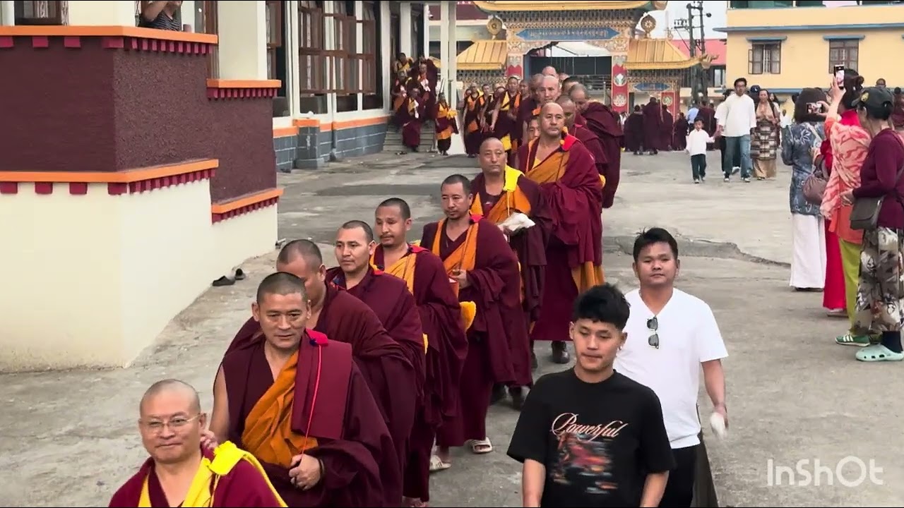 #Losar tsepa 15 celebration at sera thekchenling monastery, #Bylakuppe#tibetan#vlogger#🙏🙏🙏⛩️#2026#