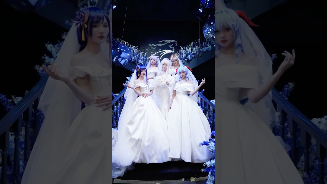 Genshin Girls #anime #game #fyp #genshinimpact #genshin #raiden #cos #cosplay #cosplayer #girl