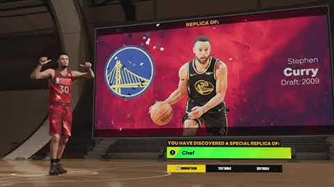 Steph Curry Replica  Build(Chef Build) NBA 2k23 *NEXT GEN*