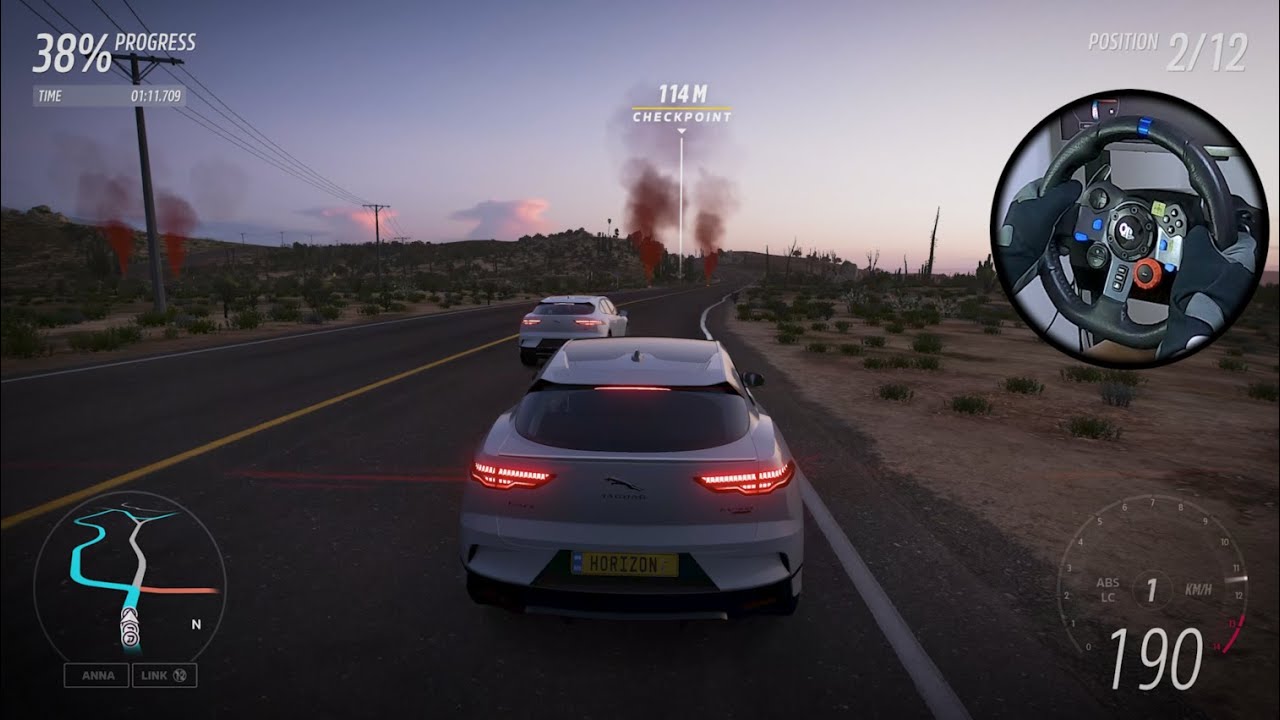 Jaguar I-Pace Racing / Forza Horizon 5 / Logitech G29