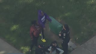 4 suspects in custody after vehicle pursuit, foot chase through the East Bay