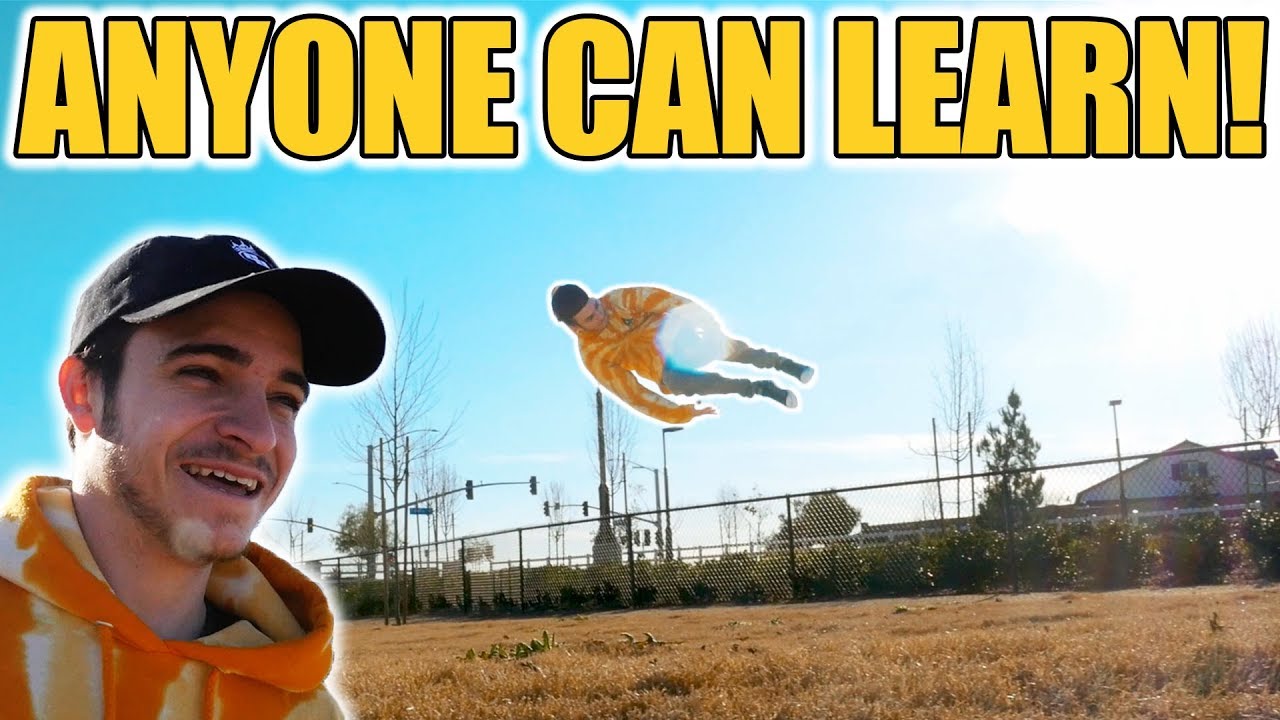 TEACHING A BEGINNER HOW TO FLIP SAFELY!