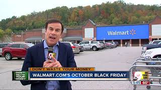 Walmart.com launches Black Friday in October