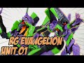 New bandai masterpiece series  rg evangelion unit01dx transportation platform set asmr speed build