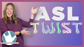 ASL Fingerspelling & Numbers Twist | Sign Language For Beginners