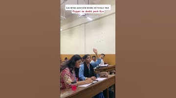 Topper Ne Doubt Puch liya💀 #students #memes #funny #college #collegelife #exam #