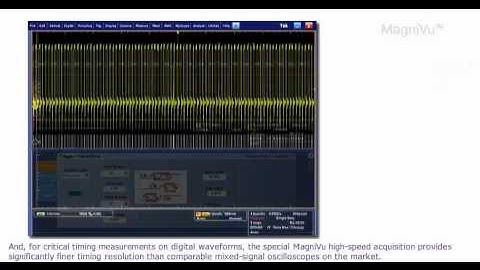 Tektronix MSO/DPO5000 Mixed Signal Oscilloscope