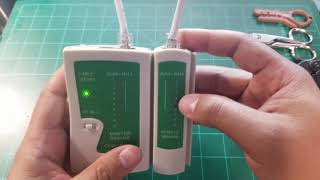 How to make a Straight through Cable (T-568A)