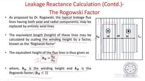 ESTIMATION OF LEAKAGE REACTANCE OF TRANSFORMER (L HVPE)