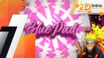 [AE]  // Paid Intro // BluePad //messed up screen  // 90k likes for 5days render?