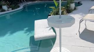 Pool Umbrella for Inside of Pool